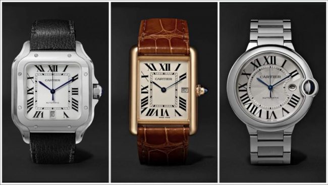 Cartier Saat Alan Yerler